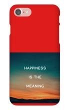 Happiness is the meaning iPhone Cases