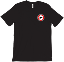 T-shirt with play button