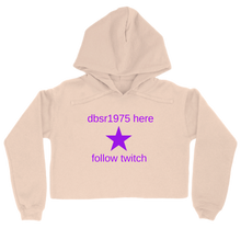 dbsr1975 womens cropped hoodie