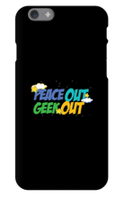 peace out geek out iphone case!