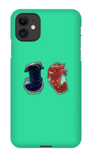 Red and Blue iPhone Phone Cases