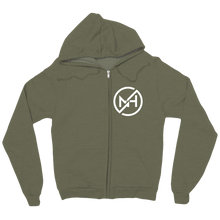 White Logo Nameless Zip
