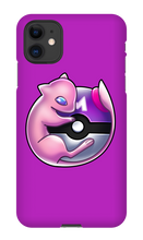 Mew on Master Ball iPhone Case