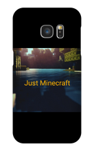 Just Minecraft samsung phone case