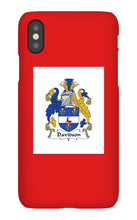 Davidson family Crest iPhone Phone Case