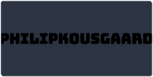 philipkousgaard XXL Gaming Mousepad