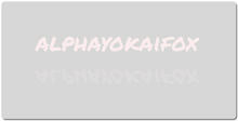 alphayokaifox XXL Gaming Mousepad