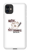 Murder Marshmallow iPhone Phone Cases