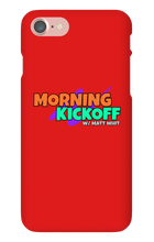 Morning Kickoff iPhone Case