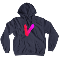 V Logo Hoodie