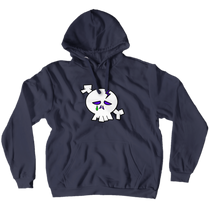 Rarden Sad Skull Hoodies (No-Zip/Pullover)