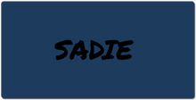 Sadie XXL mouse pad