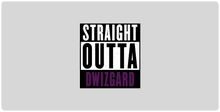 Straight Outta Dwizgard XXL Gaming Mousepad