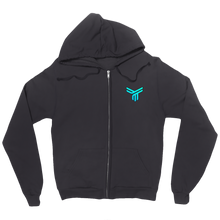 transpare Zip Up Hoodie