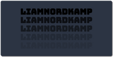 liamnordkamp XXL Gaming Mousepad