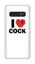 I ❤️ Cock Samsung Phone Cases