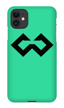 Cereal_Wars iPhone Phone Case (Black Out Logo)