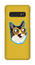 CoolAmora Blue Print Samsung Phone Cases