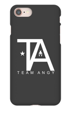Team Angy Iphone Case || Logo White