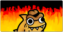 This is fine XXL mousepad