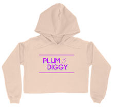 Plumdiggy Cropped Hoodie