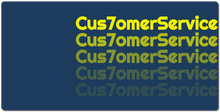cus7omerservice XXL Gaming Mousepad