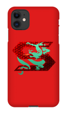 Shooter Logo ROT iPhone Handyhülle