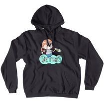 Hoodie (No-Zip/Pullover) Vintage Dette S Cartoon