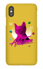 AlexTown Pink Cat Mascot iPhone Case