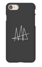 Rickerdt Logo White - iPhone Cases