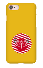 Fae's Xmas iPhone Case Candy Cane Red