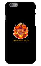 Devil Yellow iPhone Cases