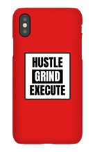 HUSTLE GRIND EXECUTE iPhone Phone Cases