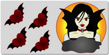 Vampire w/ Bat Wings XXL Gaming Mousepad
