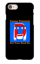 Fuzzee Tutorials Logo w/ Text iPhone Cases