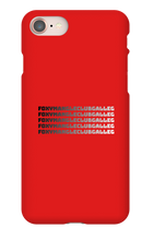 foxymangleclubgallegos iPhone Phone Cases