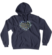 Pylon Heart Hoodies (No-Zip/Pullover)