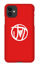 Jonah Moore iPhone Phone Cases (White Logo)