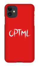White Optimal iPhone Cases