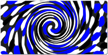 Royal Blue Swirl XXL Gaming Mousepad