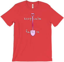 Keep Calm, Farm On [PINK & WHITE]