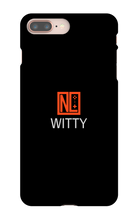 NLWITTY Logo iPhone Phone Case - Black