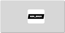 ash_bruv XXL Gaming Mousepad