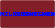 MILOSOSWEGMEN Gaming pads (I guess) (?) (Blue)