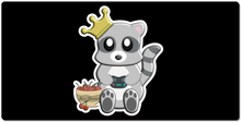 Trash Queen Cherries XXL Mousepad