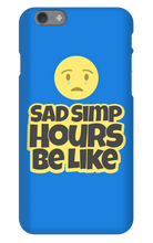 Sad Simp iPhone Phone Cases