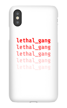 lethal_gang iPhone Phone Cases