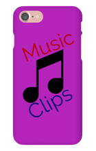music clips iPhone Phone Cases