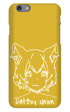 Catboy Union iPhone case (White)
