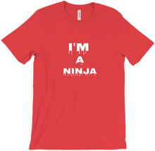 I'm A Ninja White Ink T-Shirt